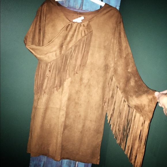 Love Riche Dresses & Skirts - NWOT LOVE-RICHE FRINGED MINI DRESS!